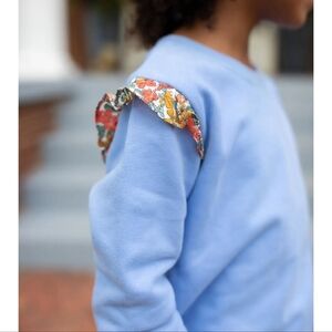 Floral Outfit with Colorful Print 3T